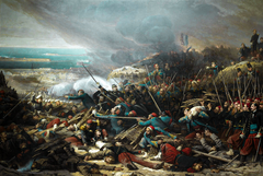 Episode of the Siege of Sebastopol During the Crimean War in 1855 by Adolphe Yvon