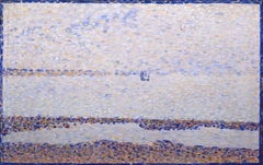 Beach at Gravelines by Georges Seurat