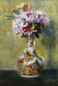 Bouquet in a Vase by Auguste Renoir