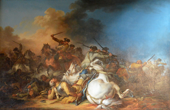 Cavalry Engagement by Francesco Giuseppe Casanova