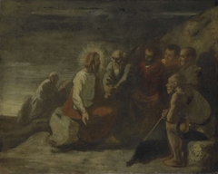 Christ and his Disciples by Honoré Daumier