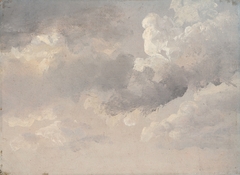 Cloud study by Johan Christian Dahl