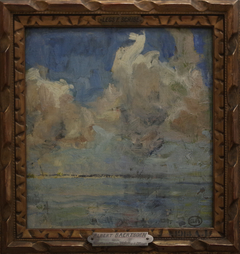 Clouds over the Sea by Albert Baertsoen