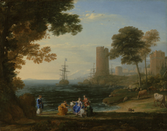 Coast View with the Abduction of Europa by Claude Lorrain