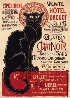 Collection of the Chat Noir (Collection du Chat Noir) by Théophile Alexandre Steinlen