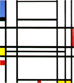 Composition No. 10 by Piet Mondrian