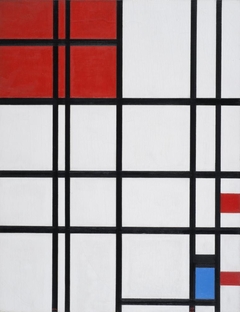 Composition no. 7 by Piet Mondrian