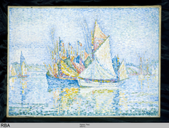 Concarneau, le port by Paul Signac