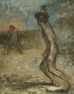 David and Goliath by Edgar Degas