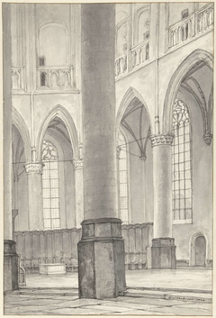 De tombe van Floris V in de Grote Kerk te Alkmaar by Gerrit Lamberts