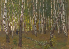 Demyanovo. Birch Grove by Apollinary Vasnetsov