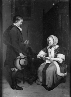 Domestic Scenery by Gerard ter Borch