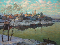 Early spring by Konstantin Gorbatov