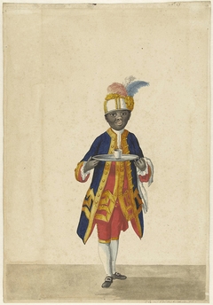 Een Moor by Isaac Lodewijk la Fargue van Nieuwland