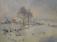 Effet de neige by Robert Antoine Pinchon