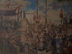 Esquisse pour La fête nationale du 14 juillet 1880 by Alfred Philippe Roll