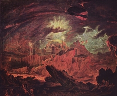 Fallen Angels in Hell by John Martin