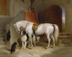 Favourites, the Property of H.R.H. Prince George of Cambridge by Edwin Henry Landseer