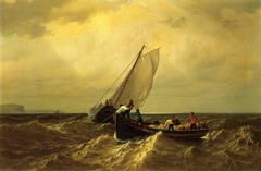 Fishing Boats on the Bay of Fundy by William Bradford