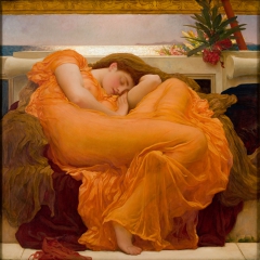 Flaming  June by Frederic Leighton