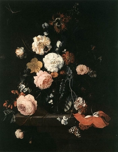 Flower Still-Life by Cornelis de Heem