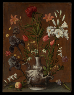 Flowers in a Grotesque Vase by Orsola Maddalena Caccia