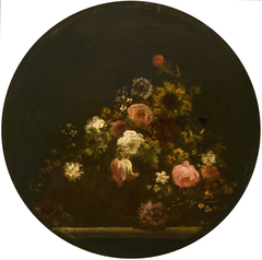 Flowers in a Vase by Giovanni Antonio Pellegrini