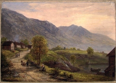 From Fåvang in Gudbrandsdalen by Johan Gørbitz