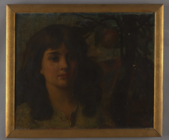 Gertrude by an Orange Tree by Charles Walter Stetson