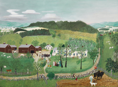 Grandma Moses Goes to the Big City by Grandma Moses