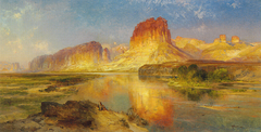 Green River of Wyoming by Thomas Moran