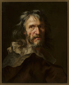 Head of an old man. by Jean Jouvenet