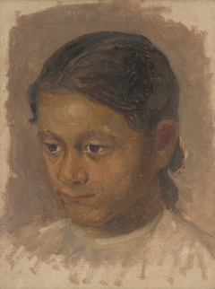 Head Study of a Girl by Eduard Putra