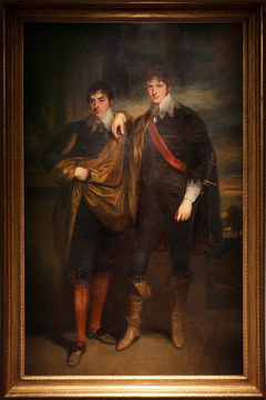 Henry Augustus Berkeley Craven and Keppel Richard Craven by John Hoppner