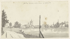 Het dorp Ouderkerk aan de Amstel by Jan de Beijer