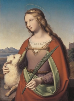 Hl. Agnes by Johann von Schraudolph