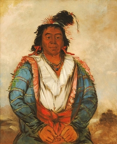 Hose-put-o-káw-gee, a Brave by George Catlin