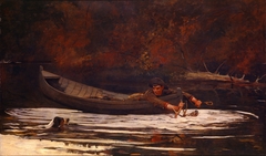 Hound and Hunter by Winslow Homer