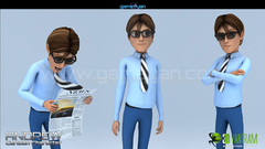 Human Cartoon Character Animation by GameYan Studio