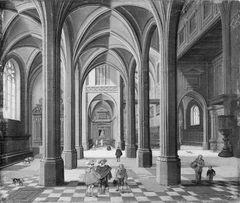 Interior of a Church by Bartholomeus van Bassen