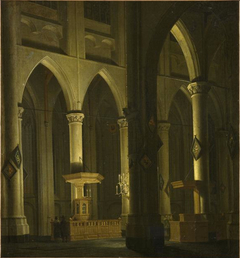 Interior of a Church by Daniël de Blieck