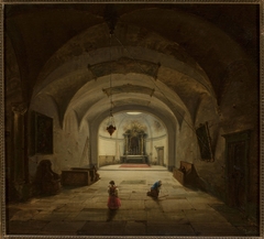 Interior of the subterranean chapel by Marcin Zaleski