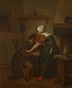 Interior with Figures by Jan Steen