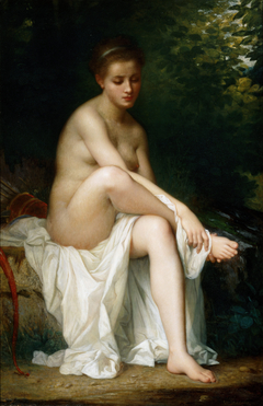 Ismenie, Nymph of Diana by Charles Landelle