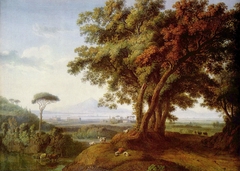 Italian Landscape by Jacob Philipp Hackert