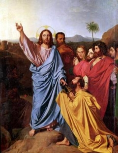 Jesus Returning the Keys to St. Peter by Jean-Auguste-Dominique Ingres