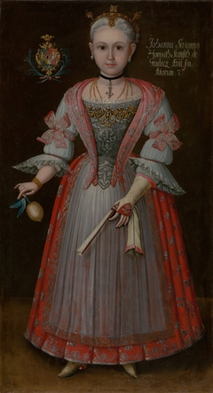 Johanna Zuzanna Horváthová by Ján Gottlieb Kramer