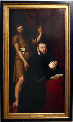 John III of Portugal and John the Baptist by Cristóvão Lopes