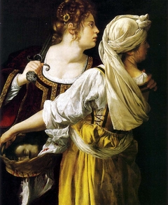 Judith and her Maidservant by Artemisia Gentileschi