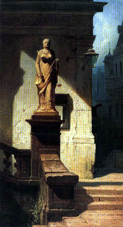 Justitia by Carl Spitzweg